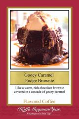 Gooey Caramel Brownie SWP Decaf Flavored Coffee
